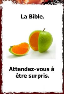 Surpris pomme